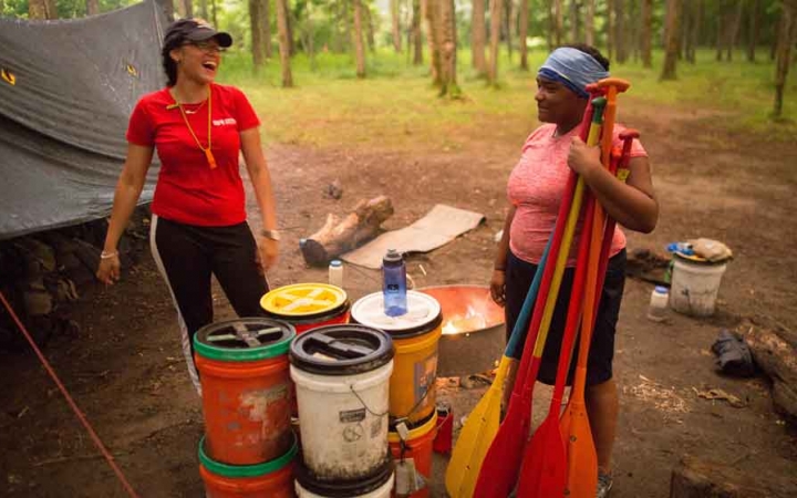 girls only outdoor adventure camp in philadelphia